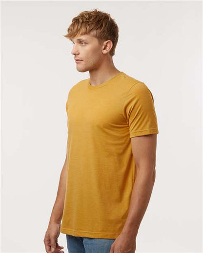 Tultex Combed CVC T-Shirt 602CVC Heather Mustard