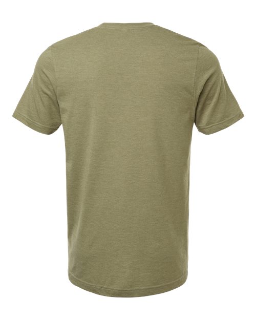 Tultex Combed CVC T-Shirt 602CVC Heather Olive Green