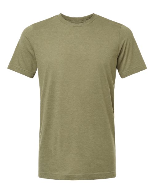 Tultex Combed CVC T-Shirt 602CVC Heather Olive Green