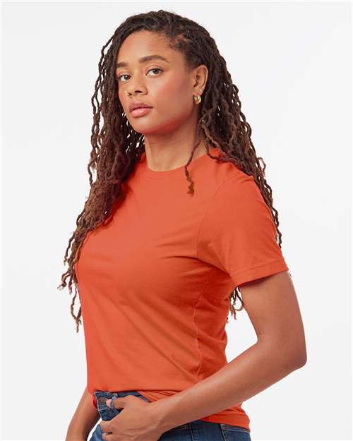 Tultex Combed CVC T-Shirt 602CVC Heather Orange