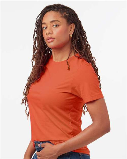 Tultex Combed CVC T-Shirt 602CVC Heather Orange