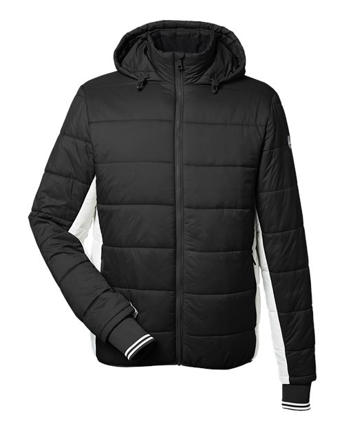 Nautica Men's Nautical Mile Hooded Puffer Jacket N17186