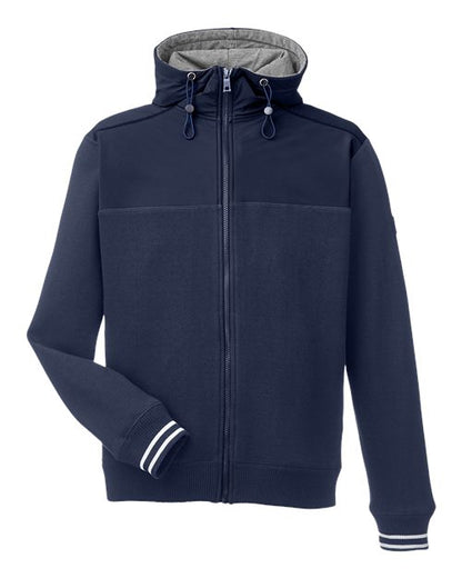 Nautica Men's Navigator Fleece Hooded Full-Zip Jacket 12016