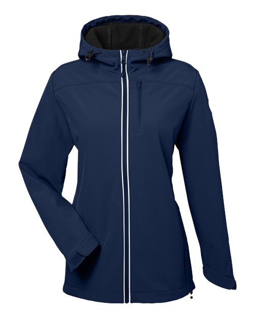Nautica Women's Wavestorm Hooded Soft Shell Jacket N17790