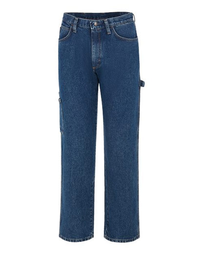 Bulwark Men's Flame Resistant Pre-Washed Denim Dungaree 4620