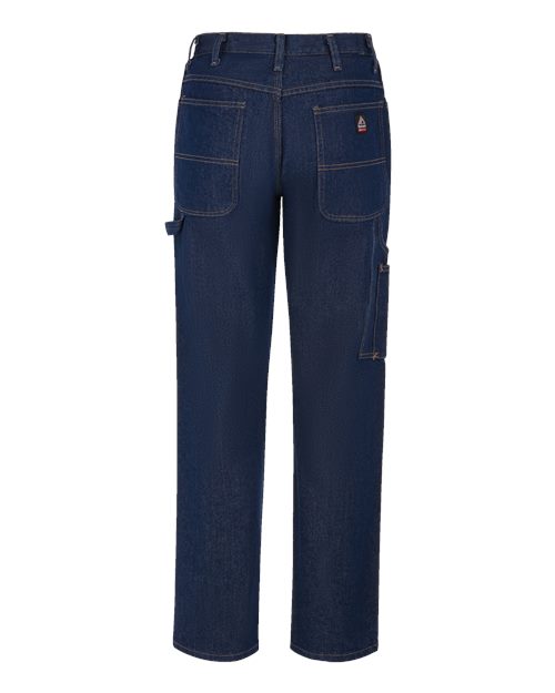 Bulwark Men's Flame Resistant Pre-Washed Denim Dungaree 4620