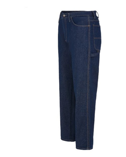 Bulwark Men's Flame Resistant Pre-Washed Denim Dungaree 4620