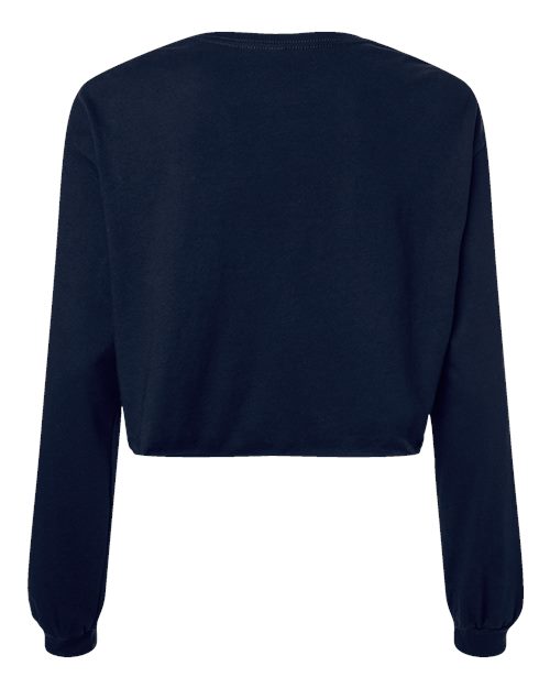 BELLA + CANVAS FWD Fashion Women's Crop Long Sleeve Tee 6501