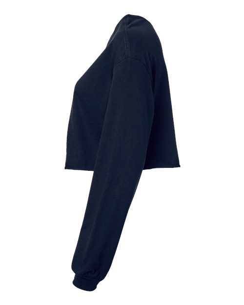 BELLA + CANVAS FWD Fashion Women's Crop Long Sleeve Tee 6501