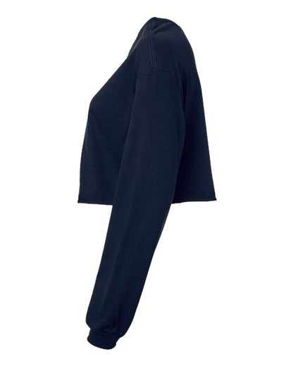 BELLA + CANVAS FWD Fashion Women's Crop Long Sleeve Tee 6501