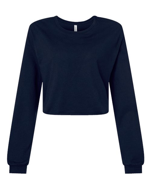 BELLA + CANVAS FWD Fashion Women's Crop Long Sleeve Tee 6501