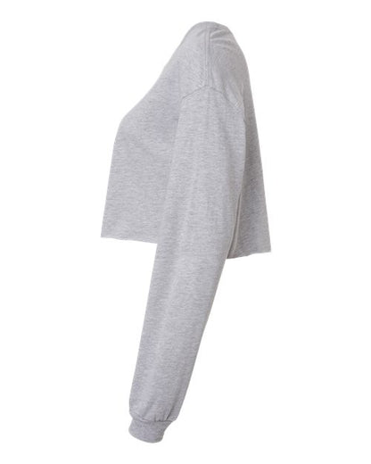 BELLA + CANVAS FWD Fashion Women's Crop Long Sleeve Tee 6501