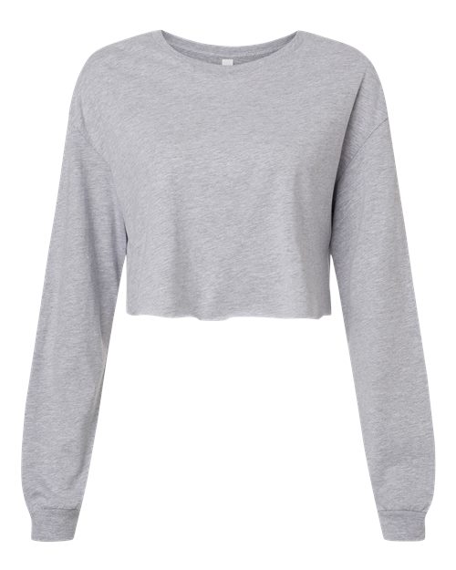 BELLA + CANVAS FWD Fashion Women's Crop Long Sleeve Tee 6501