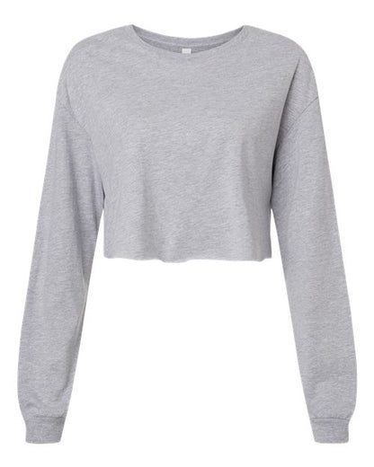 BELLA + CANVAS FWD Fashion Women's Crop Long Sleeve Tee 6501
