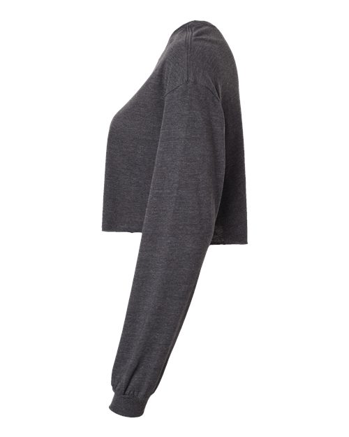 BELLA + CANVAS FWD Fashion Women's Crop Long Sleeve Tee 6501