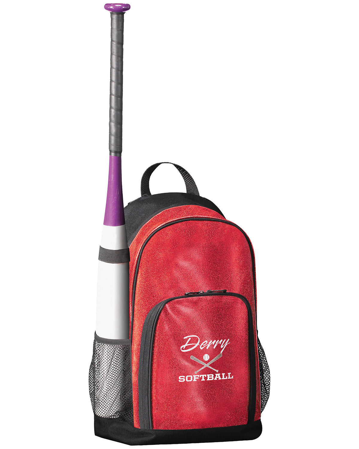 Augusta Sportswear All Out Glitter Baseball Backpack 1106