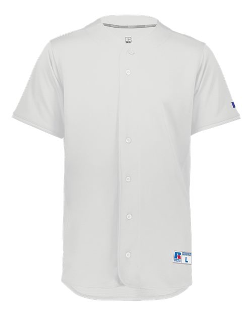 Russell Athletic Unisex Five Tool Full-Button Front Baseball Jersey 12048