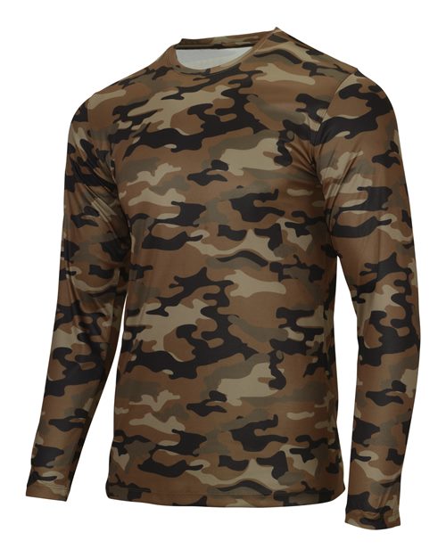 Paragon Men's Woodland Performance Long Sleeve T-Shirt 12125
