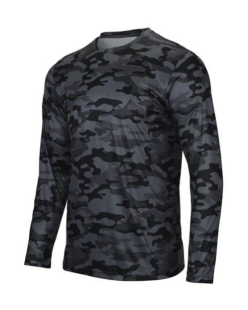 Paragon Men's Woodland Performance Long Sleeve T-Shirt 12125
