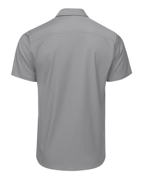 Custom EmbroideredRed Kap Men's Cooling Work Shirt 12147 Gravel