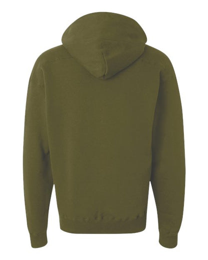 J. America Sport Lace Hooded Sweatshirt 8830 Military Green