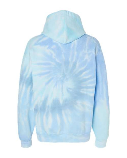 Colortone Youth Tie-Dyed Hooded Sweatshirt 8777Y Lagoon