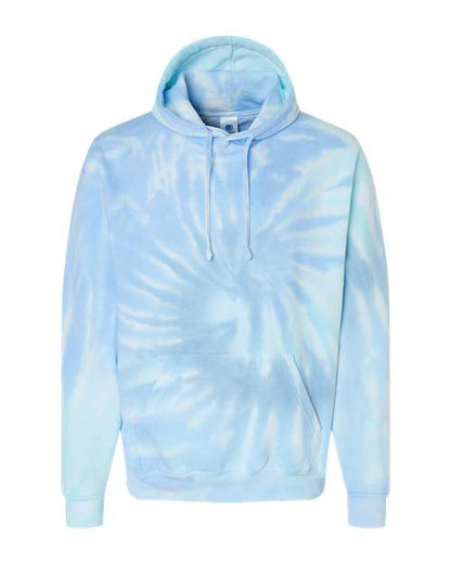 Colortone Youth Tie-Dyed Hooded Sweatshirt 8777Y Lagoon