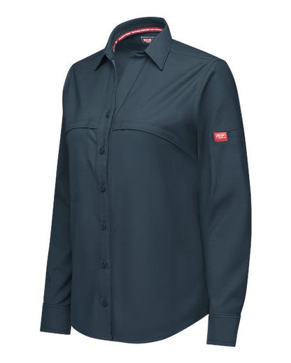 Red Kap Women's Cooling Long Sleeve Work Shirt TSW3