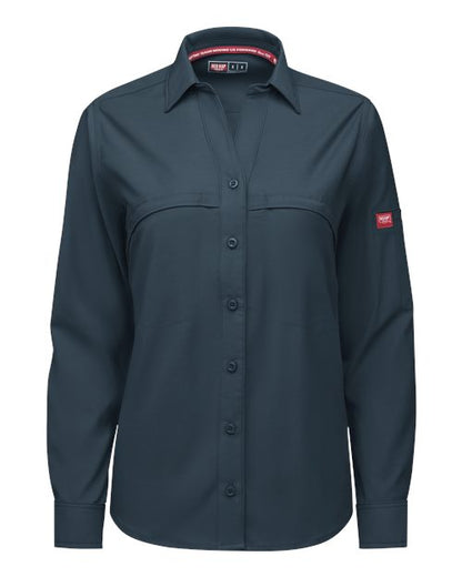 Red Kap Women's Cooling Long Sleeve Work Shirt TSW3