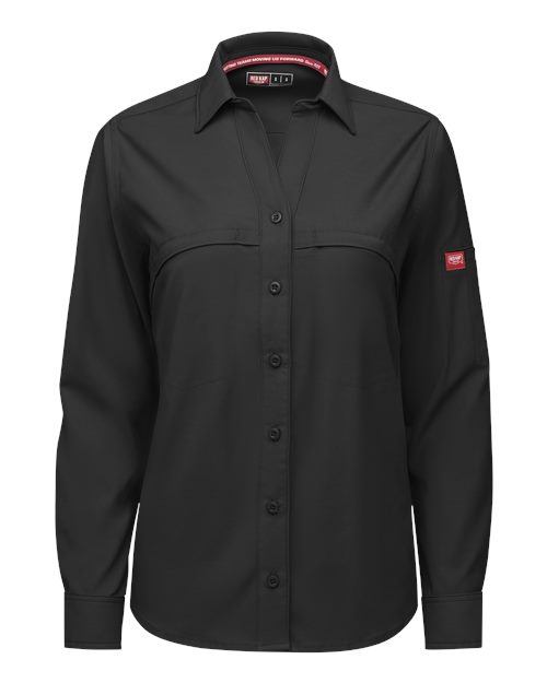 Red Kap Women's Cooling Long Sleeve Work Shirt TSW3