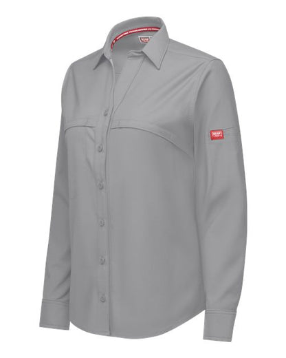 Red Kap Women's Cooling Long Sleeve Work Shirt TSW3