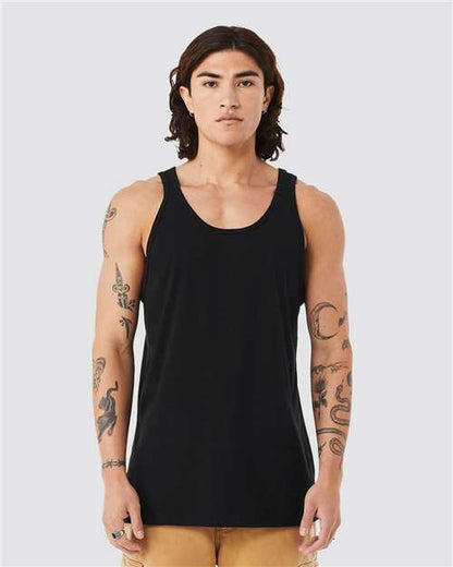 Custom Embroidered  BELLA + CANVAS Triblend Tank 3484  