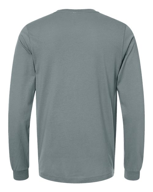 BELLA + CANVAS Jersey Long Sleeve Tee 3501 Blue Storm
