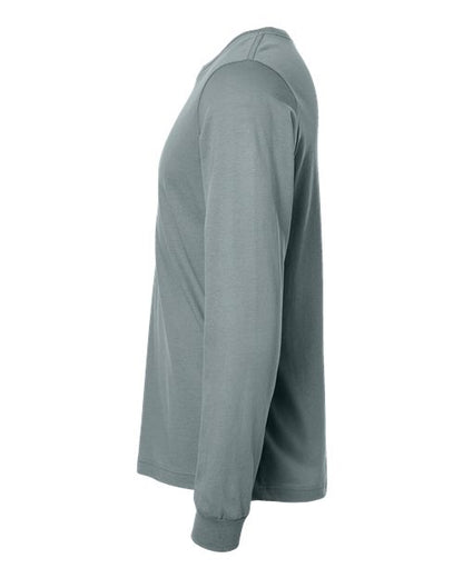BELLA + CANVAS Jersey Long Sleeve Tee 3501 Blue Storm