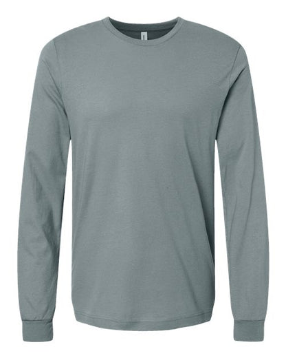 BELLA + CANVAS Jersey Long Sleeve Tee 3501 Blue Storm