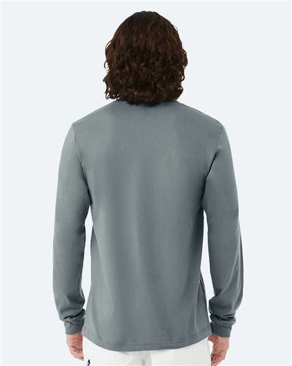 BELLA + CANVAS Jersey Long Sleeve Tee 3501 Blue Storm
