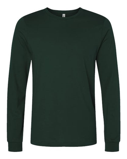 BELLA + CANVAS Jersey Long Sleeve Tee 3501 Forest