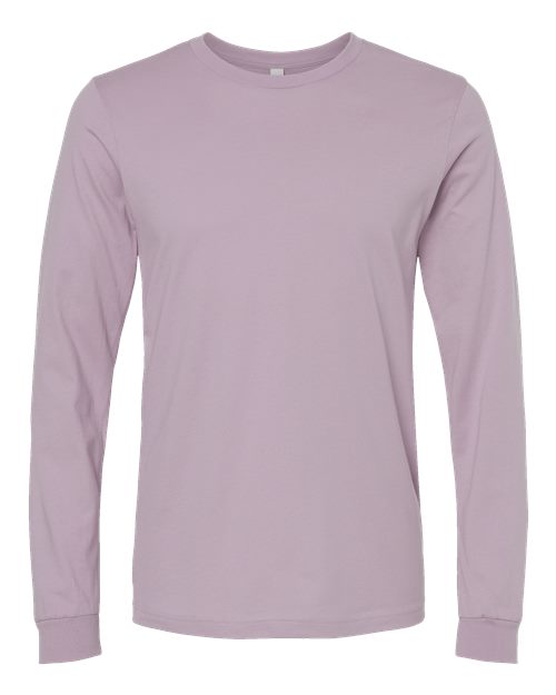 BELLA + CANVAS Jersey Long Sleeve Tee 3501 Light Violet