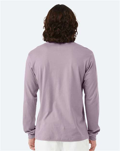 BELLA + CANVAS Jersey Long Sleeve Tee 3501 Light Violet