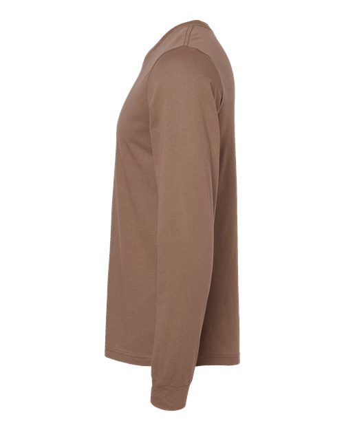 BELLA + CANVAS Jersey Long Sleeve Tee 3501 Vintage Brown