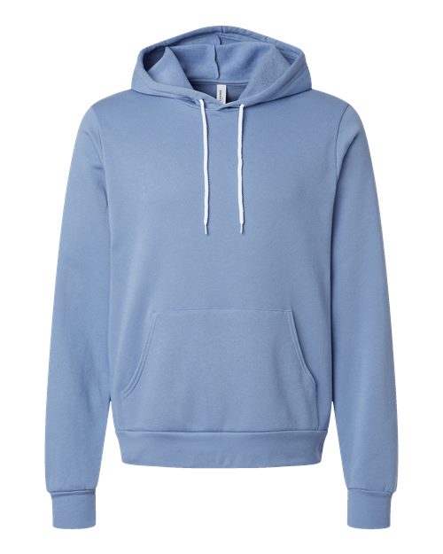BELLA + CANVAS Sponge Fleece Hoodie 3719 Lavender Blue