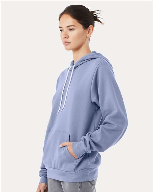 BELLA + CANVAS Sponge Fleece Hoodie 3719 Lavender Blue