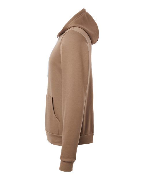 BELLA + CANVAS Sponge Fleece Hoodie 3719 Vintage Brown