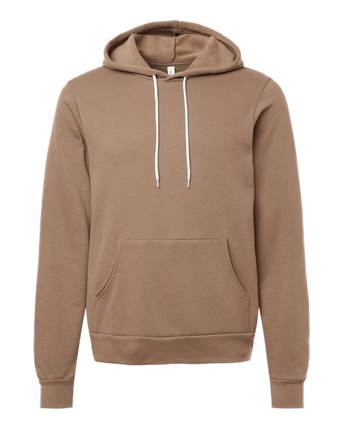 BELLA + CANVAS Sponge Fleece Hoodie 3719 Vintage Brown