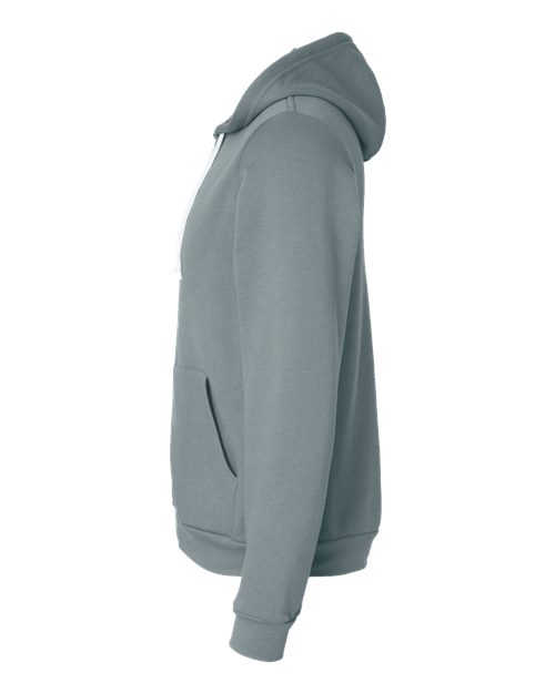 BELLA + CANVAS Sponge Fleece Full-Zip Hoodie 3739 Blue Storm