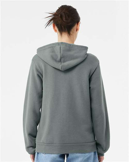 BELLA + CANVAS Sponge Fleece Full-Zip Hoodie 3739 Blue Storm