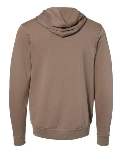 BELLA + CANVAS Sponge Fleece Full-Zip Hoodie 3739 Vintage Brown