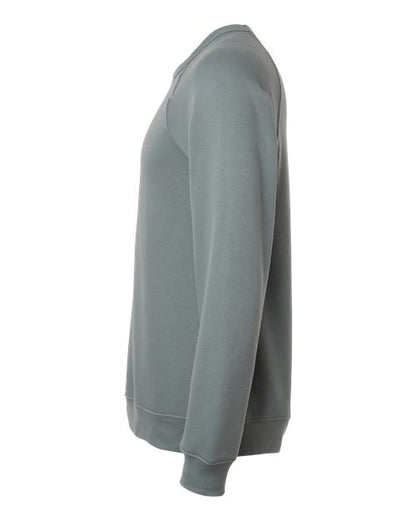 BELLA + CANVAS Sponge Fleece Raglan Crewneck Sweatshirt 3901 Blue Storm