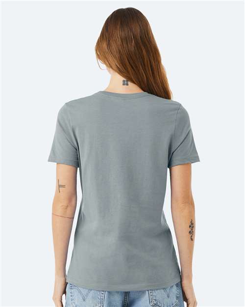 BELLA + CANVAS Women’s Relaxed Jersey Tee 6400 Blue Storm
