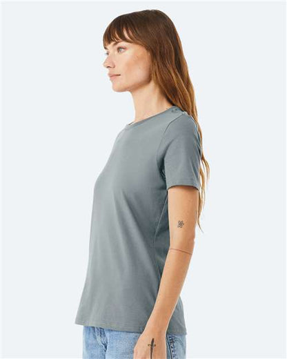 BELLA + CANVAS Women’s Relaxed Jersey Tee 6400 Blue Storm
